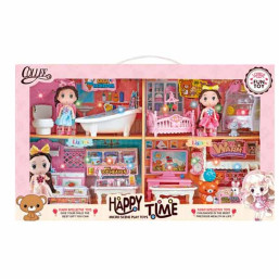 Happy hour double layer miniature scene suit (with light)